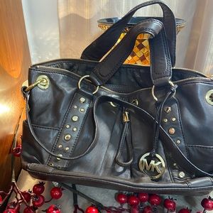 Mk soft leather brown purse